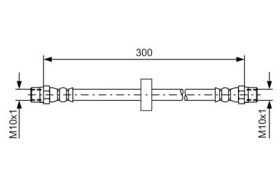 Brake Hose BOSCH 1 987 476 226