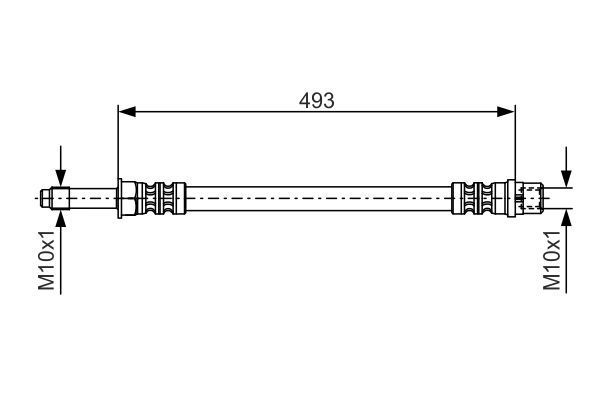 BOSCH 1 987 476 294 Brake Hose