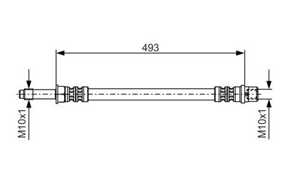 Brake Hose BOSCH 1 987 476 294