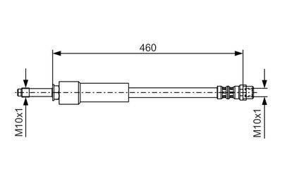 Brake Hose BOSCH 1 987 476 297