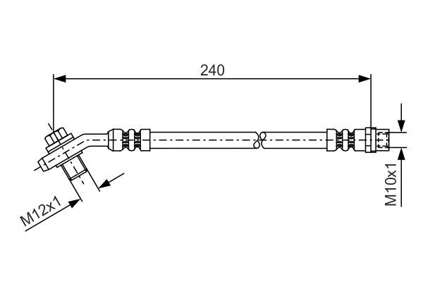 BOSCH 1 987 476 332 Brake Hose