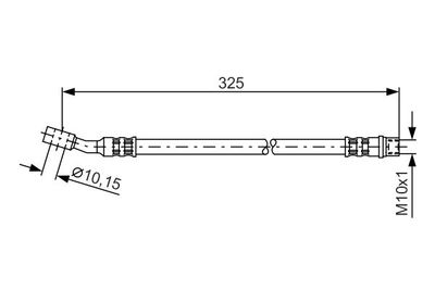 Brake Hose BOSCH 1 987 476 394
