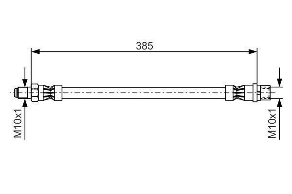 BOSCH 1 987 476 439 Brake Hose