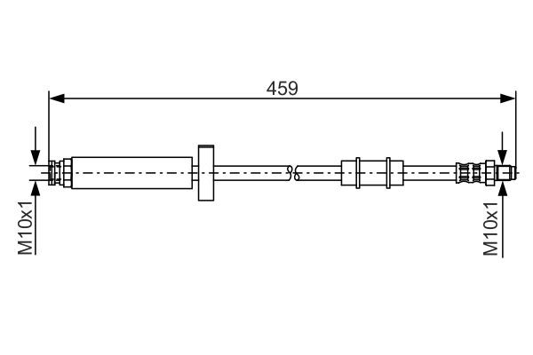 BOSCH 1 987 476 462 Brake Hose