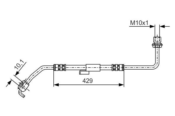 BOSCH 1 987 476 511 Brake Hose