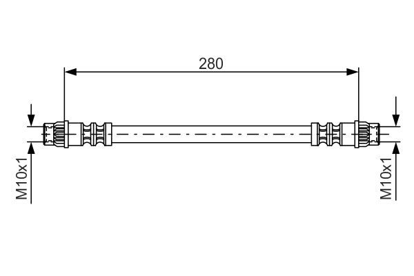 BOSCH 1 987 476 517 Brake Hose