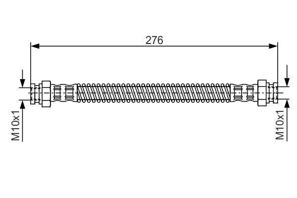 BOSCH 1 987 476 523 Brake Hose