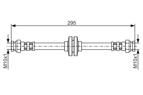 BOSCH 1 987 476 632 Brake Hose