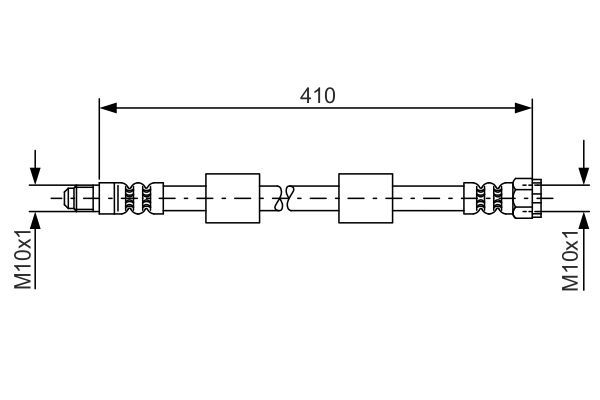 BOSCH 1 987 476 650 Brake Hose