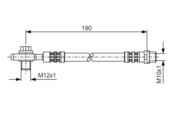 BOSCH 1 987 476 719 Brake Hose