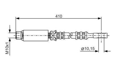 Brake Hose BOSCH 1 987 476 805