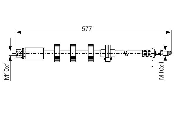 BOSCH 1 987 476 810 Brake Hose