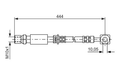 Brake Hose BOSCH 1 987 476 975