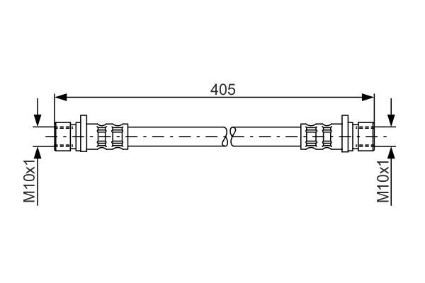 BOSCH 1 987 476 980 Brake Hose