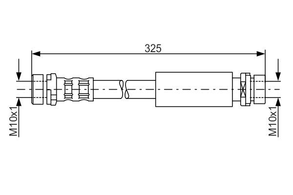 BOSCH 1 987 476 994 Brake Hose