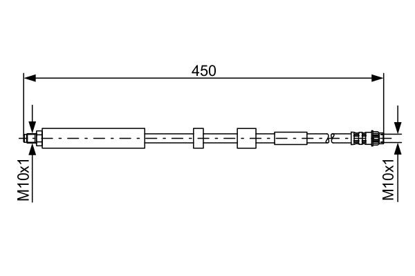 BOSCH 1 987 481 051 Brake Hose