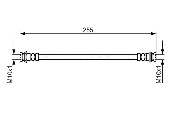BOSCH 1 987 481 402 Brake Hose