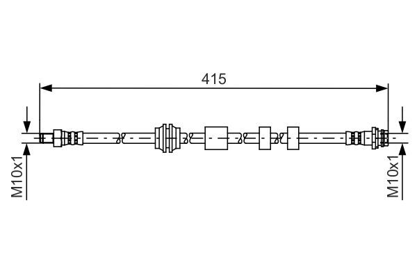 BOSCH 1 987 481 425 Brake Hose