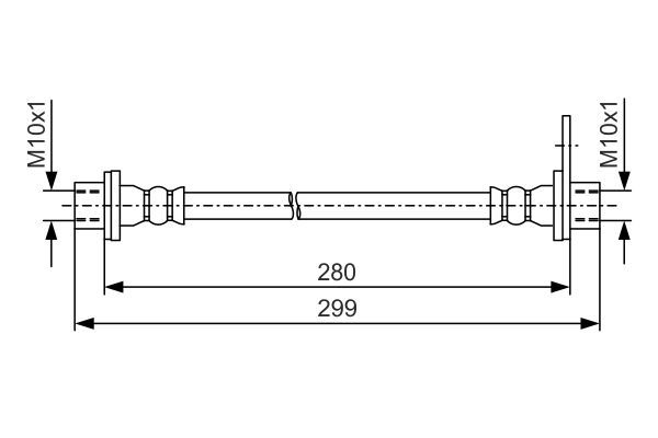 BOSCH 1 987 481 440 Brake Hose