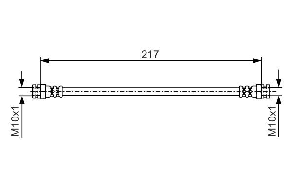 BOSCH 1 987 481 556 Brake Hose