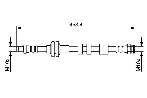 BOSCH 1 987 481 574 Brake Hose