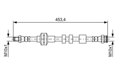 Brake Hose BOSCH 1 987 481 574