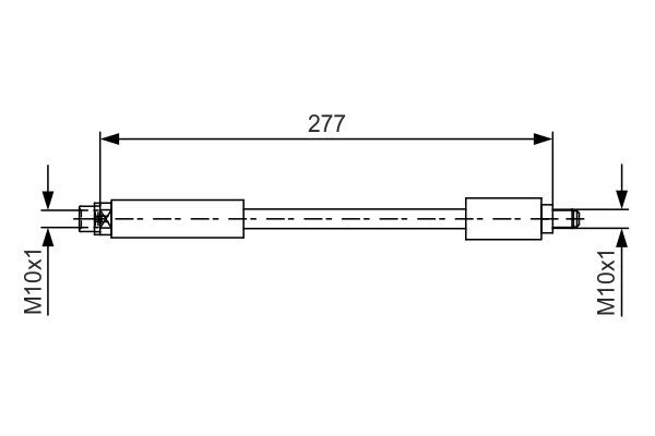 BOSCH 1 987 481 616 Brake Hose