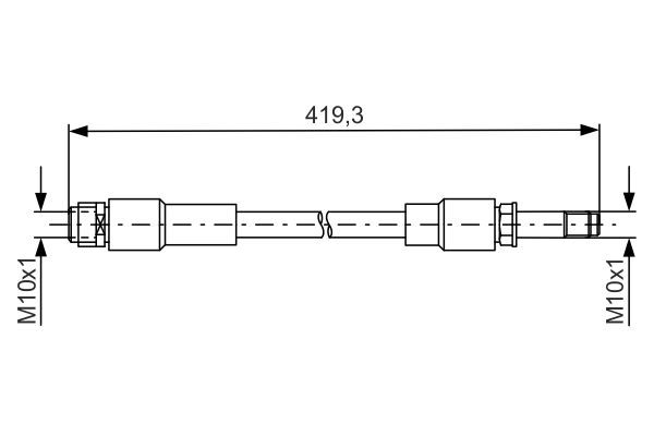 BOSCH 1 987 481 674 Brake Hose