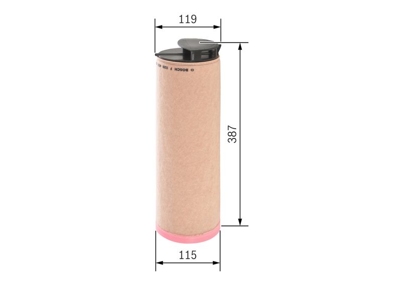 BOSCH F 026 400 239 Secondary Air Filter