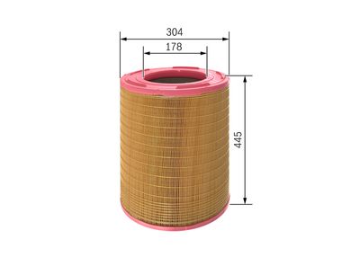 Air Filter BOSCH F 026 400 329