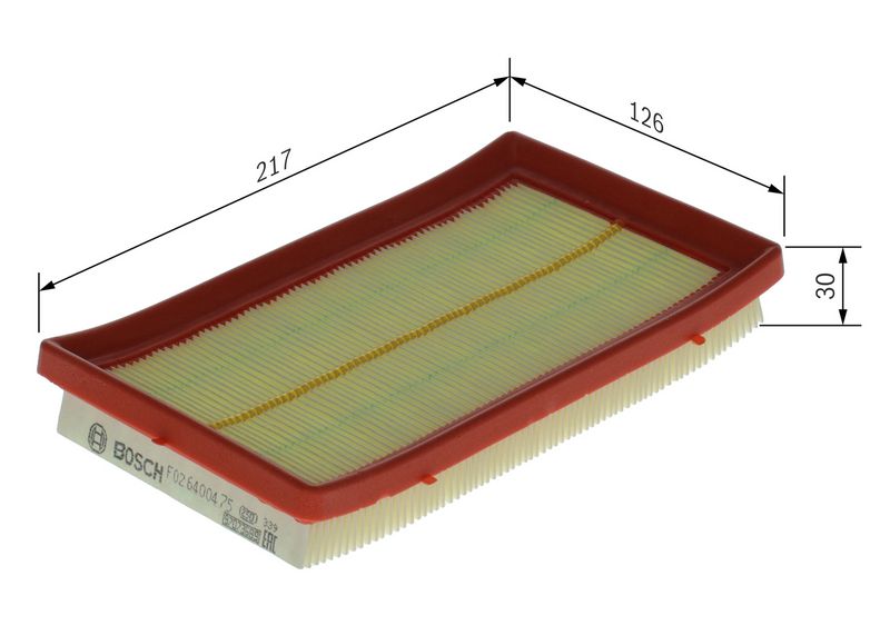 BOSCH F 026 400 475 Air Filter