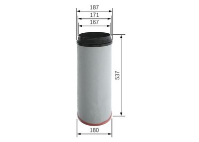 Secondary Air Filter BOSCH F 026 400 701