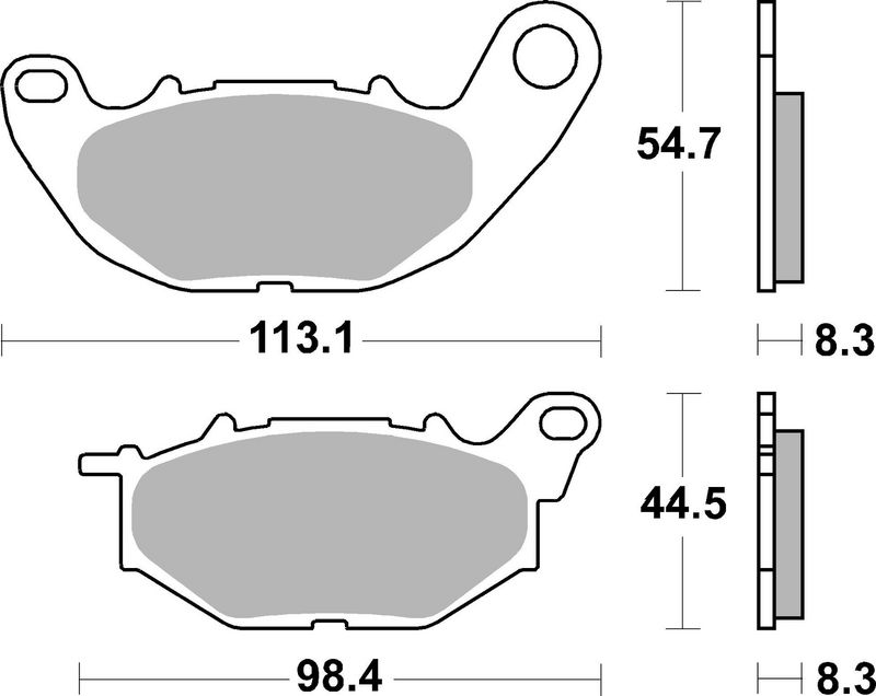 BREMBO 07YA52SA Brake Pad Set, disc brake