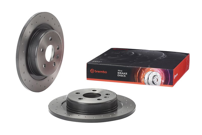 BREMBO 08.D757.1X Brake Disc