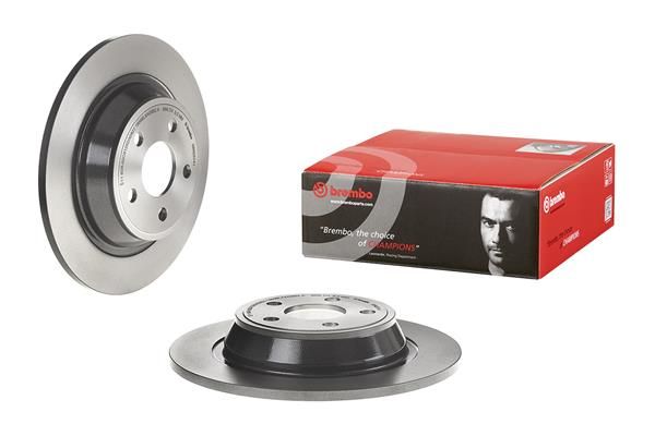 BREMBO 08.N257.41 Brake Disc