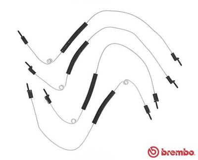 Warning Contact, brake pad wear BREMBO A 00 363