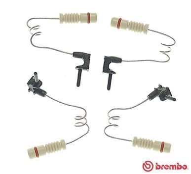 Warning Contact, brake pad wear BREMBO A 00 387
