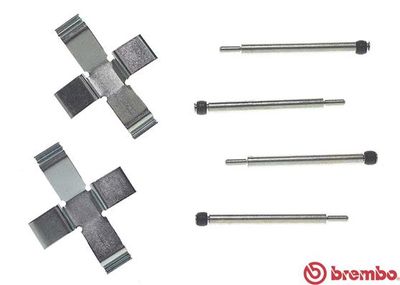 Accessory Kit, disc brake pad BREMBO A 02 210