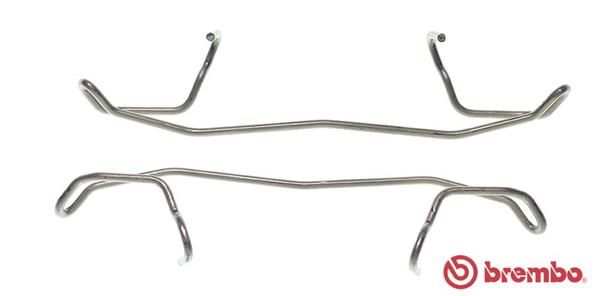 BREMBO A 02 217 Accessory Kit, brake caliper