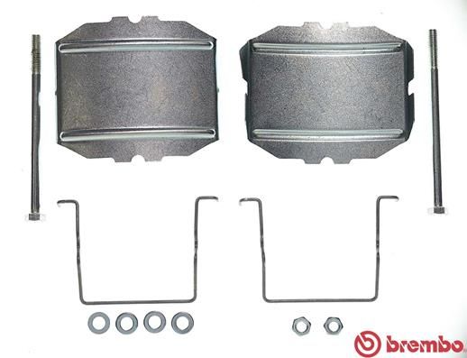 BREMBO A 02 232 Accessory Kit, disc brake pad