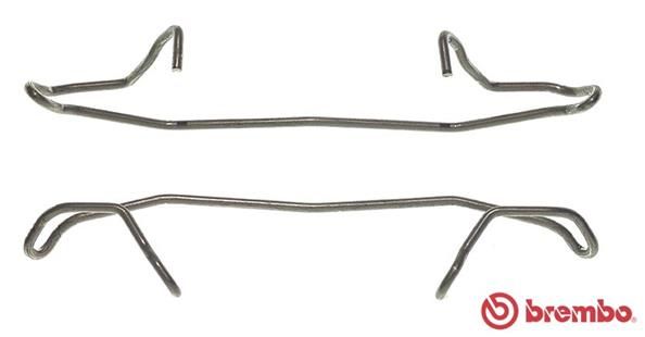 BREMBO A 02 237 Accessory Kit, brake caliper