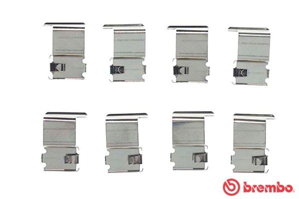 BREMBO A 02 242 Accessory Kit, disc brake pad