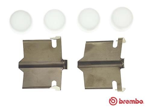 BREMBO A 02 255 Accessory Kit, disc brake pad