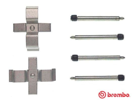 BREMBO A 02 270 Accessory Kit, disc brake pad