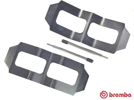 BREMBO A 02 271 Accessory Kit, disc brake pad