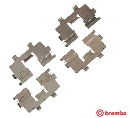 BREMBO A 02 287 Accessory Kit, disc brake pad