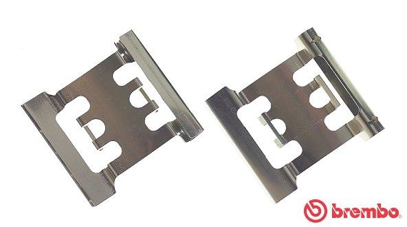 BREMBO A 02 314 Accessory Kit, disc brake pad
