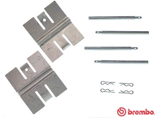 BREMBO A 02 322 Accessory Kit, disc brake pad