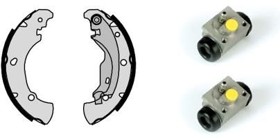 BREMBO H 23 056 Brake Shoe Set