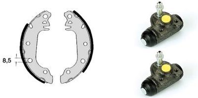 Brake Shoe Set BREMBO H 24 004